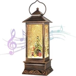 Christmas Decorations Home Lighted Snow Globe Lanterns Wa.... Fixed Price $55.39.