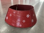 Homcom Christmas Tree Collar, Steel Ring Skirt, 26" X 9" (779). Fixed Price $19.99.
