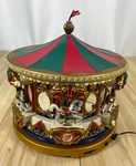 Vtg 1994 Mr. Christmas Holiday Musical Merry-go-round Lighted Carousel See Video. Fixed Price $52.79.