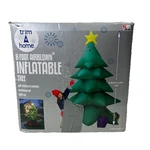 Trim Home Christmas Decoration Tree Airblown Inflatable 8 Foot Tall. Fixed Price $50.00.