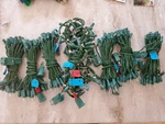 Lot 7 Vtg General Electric Mini String-a-long Christmas 35 Lights Clear Work!. Fixed Price $25.00.
