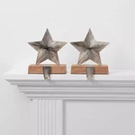 2CT Metal Radiating Star Christmas Stocking Holder - Wondershop. Fixed Price $28.50.