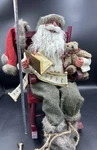 Northlight 15 Fur Trimmed Santa Claus Christmas Figure. Fixed Price $20.00.