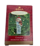 2000 Hallmark Keepsake "grandson" Christmas Tree Ornament In Box. Fixed Price $7.97.