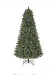 Home Accents Holiday 7.5 Ft. Maysville Pine Led Artificial Christmas Tree (used). Fixed Price $79.00.