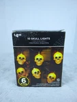 Walmart 10 Incandescent Skull Lights Mini Blow Mold 6 Ft Indoor Outdoor. Fixed Price $11.43.