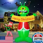 Brdjade 8FT Christmas Inflatable Outdoor Decoration, Alien. Fixed Price $55.85.