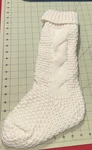 Limbridge Ivory Cable Knit Christmas Stocking 18. Fixed Price $9.99.