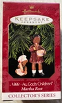 1997 Hallmark Keepsake Ornament Nikki All's God's Children African American Girl. Fixed Price $11.69.