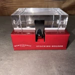 Christmas Clear Acrylic Stocking Holder - Wondershop. Fixed Price $15.00.