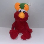 Sesame Street Elmo Christmas Plush Reindeer Hat Dan Holiday Toy. Fixed Price $9.09.