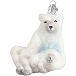 Old World Christmas Glass Ornament, Polar Bear Cub (with Owc Gift Box). Fixed Price $21.78.