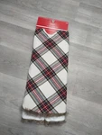 Christmas Tree Fabric Check Skirt Plaid Faux Fur Lined Ashland 48 New $50. Fixed Price $25.00.