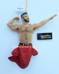 December Diamonds Muscle Beach Ii Merman Ornament 2022 Collector's Box Brand New. Fixed Price $39.95.