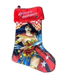 Wonder Woman Christmas Stocking Ruz Brand Embroidered Lined 20" With Pin Ww. Fixed Price $16.31.