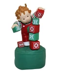 Hallmark Ornament: 2002 Teetering Toddler, QX8916. Fixed Price $11.97.