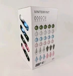 Ikea Vinterfint Green/blue/silver/pink Ornaments Holiday Christmas 32 Pcs. Fixed Price $28.98.
