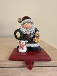 Cedar Creek Christmas : Santa Stocking Hanger / Holder - Vintage Holiday. Fixed Price $14.49.
