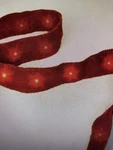 Manor Lane Shimmer String Lights Red Burlap, New Package. Fixed Price $10.99.