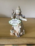 Jim Shore Flurry Of Friends White Woodland Snowman Fox Figurine 2016 #4053698. Fixed Price $26.95.