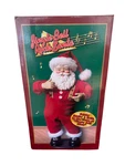 Vtg Jingle Bell Rock 16" Singing Santa Claus 1998 Box Does Not Dance. Fixed Price $35.00.