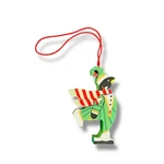 Department 56 Wooden Penguin Puzzle Christmas Ornament. Fixed Price $12.95.
