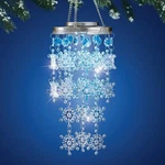 Solar Wind Chimes With Color Changing Led Lights - Outdoor Christmas Decor Fo.... Fixed Price $43.99.