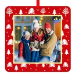 Facraft 2025 Christmas Ornament Picture Frame Personalized Photo 3", C-red. Fixed Price $11.94.