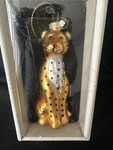 Festival Living /glass Ornament/ Panther/christmas. Fixed Price $24.00.