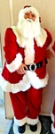 57" Animated Christmas Motion Figure- Singing, Dancing Santa, Life Size-video. Fixed Price $189.00.