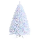 Topbuy White Realistic Xmas Tree, Lush Christmas W/ Pvc & Pet Branch Tips. Fixed Price $70.99.
