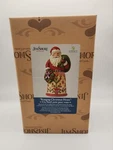 Jim Shore 2022 Bringing Christmas Home Santa Wreath Figurine Enesco 6010823 Box. Fixed Price $49.95.