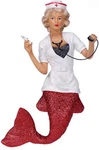 Nurse Mermaid Ornament. Fixed Price $62.45.