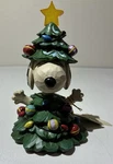 Jim Shore All Lit Up! Lights - Snoopy Christmas Tree 6013042 Peanuts 5.5. Fixed Price $39.99.