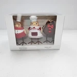 4.25" 3PK Christmas Featherly Friends Decor Cocoa Candy Cane - Wondershop. Fixed Price $25.95.