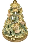 Vtg Holiday Workshop Spirit Of Christmas Candle Holder Angel Tree 5.5 Read Desc. Fixed Price $11.99.