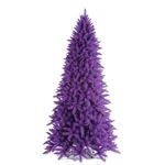 Vickerman 54" Fir Dura-lit Led Artificial Christmas Tree In Flocked Purple. Fixed Price $237.23.
