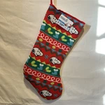 New Peanuts Snoopy 75TH Anniversary 18IN Red Fine Cable Knit Christmas Stocking. Fixed Price $19.79.