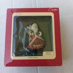 Carlton Cards Folk Santa Claus Vintage Christmas Ornament Keepsake Carrying Toys. Fixed Price $14.97.