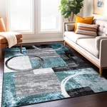 Rugshop Area Abstract Circle For Sale Living Room Dining. Fixed Price $86.73.