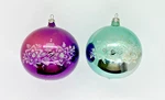 Christmas Ornaments. Lot Of 2 Ussr Vintage Glass. Collections Balls. Fixed Price $19.99.