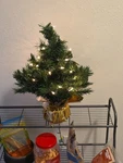National Tree Company 2 Ft Prelit Fir Christmas W/ Base (open Box).. Fixed Price $11.71.