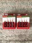 (2) Haute Decor The Original Mantle Clip Red Stocking, Lights, Garland Holders. Fixed Price $18.95.