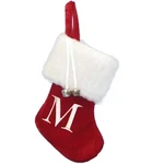 Kurt Adler Monogrammed Miniature Christmas Stocking, 7IN. Fixed Price $9.67.