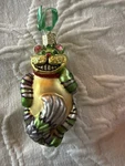 Old World Christmas Ornament Cheshire Cat Glass Alice In Wonderland. Fixed Price $18.00.