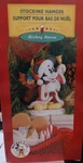 Disney Hallmark Mickey Mouse Stocking Hanger New. Fixed Price $23.99.