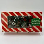 Vintage Italy Miniature Christmas Light Set 1960 Montgomery Ward Works Great!. Fixed Price $32.50.