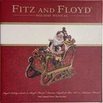 Fitz & Floyd Christmas Holiday Collection Regal Santa Sleigh Musical Figurine. Fixed Price $89.99.