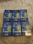 Celebrations Led 50 Indoor/outdoor Multi-mini Lights Lot Of 6. Fixed Price $20.00.