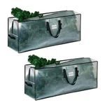 Veno 2 Pack Clear Christmas Storage Bag - Fits 7.5 Ft Artificial Trees, Hea. Fixed Price $44.05.